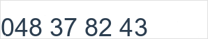 Landline number: