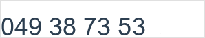 Landline number: