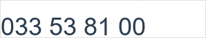 Landline number: