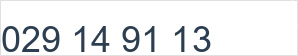 Landline number: