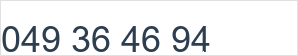 Landline number: