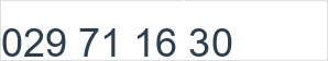 Landline number: